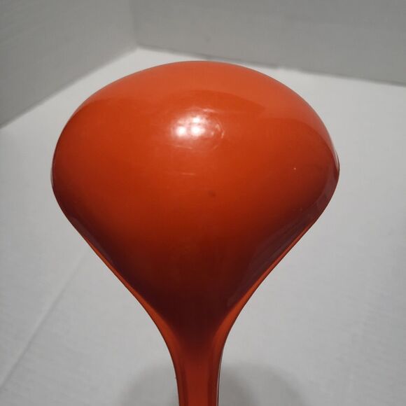 Vintage FOLEY Orange Nylon Ladle Serving Utensil 11.5 in Kitchen Plastic - Picture 4 of 6